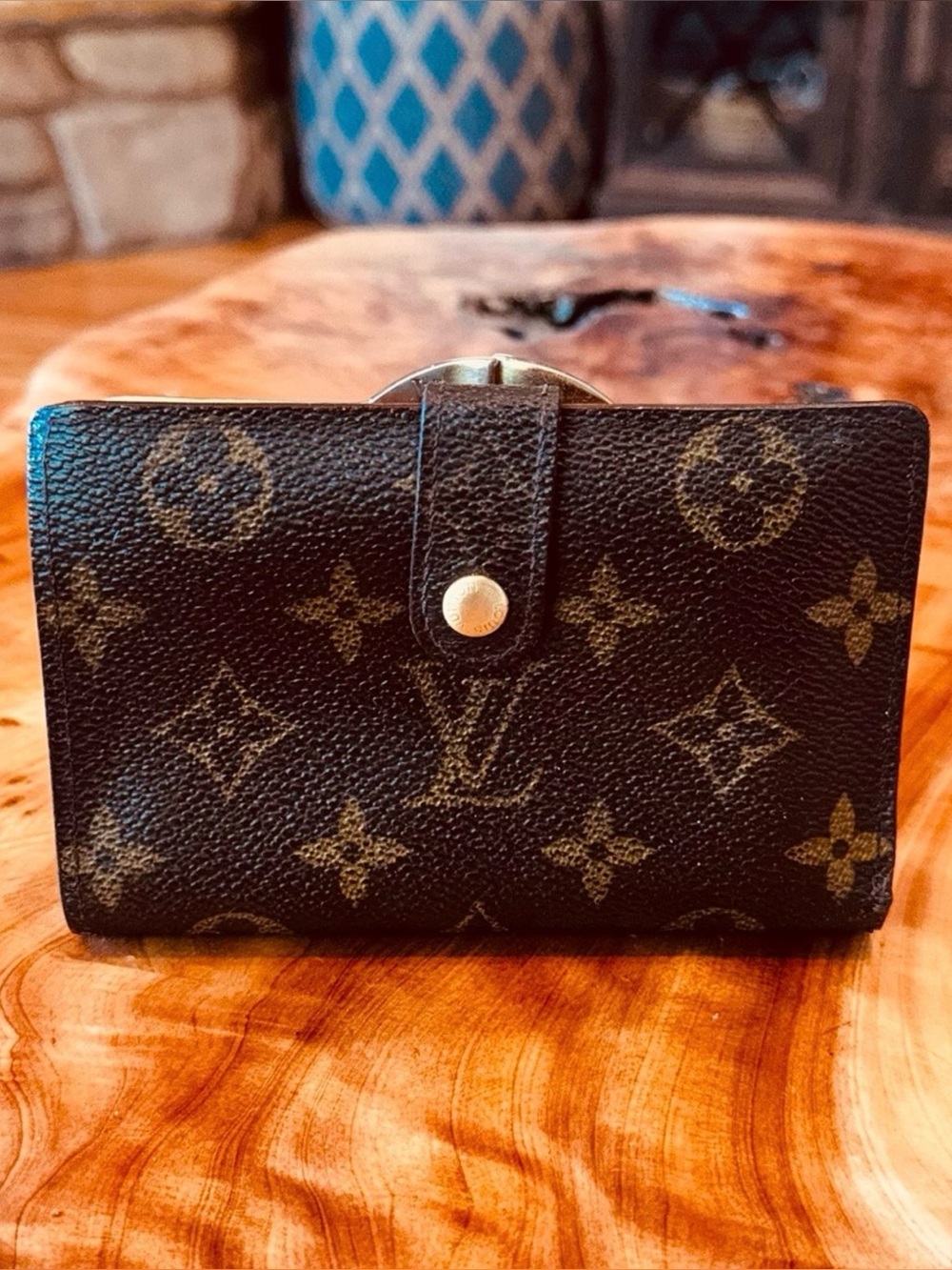 Louis Vuitton Brown Monogram Canvas Wallet